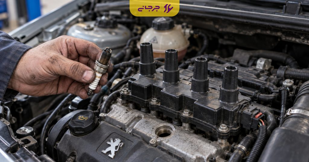 کوئل و شمع یکی از علل استارت خوردن و روشن نشدن 206